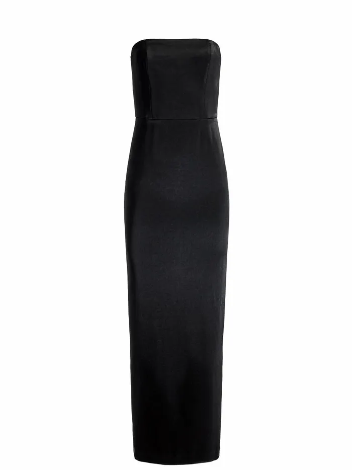 Womens Dresses Alice Olivia Doreen Strapless Maxi Dress Black
