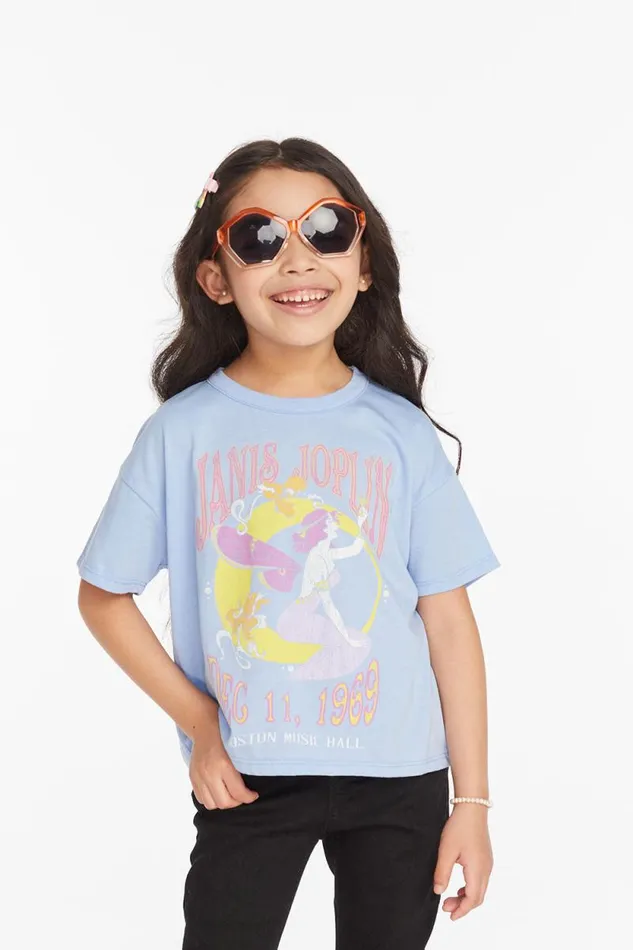 WomensKids Chaser Brand Music Janis Joplin Boston Music Hall Girls Tee