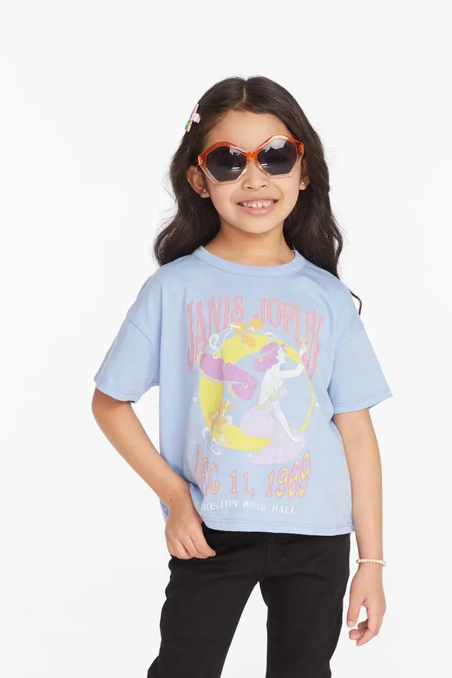 WomensKids Chaser Brand Music Janis Joplin Boston Music Hall Girls Tee
