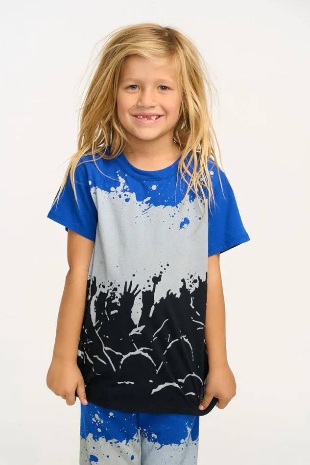 WomensKids Chaser Brand Music Ombre Crowd Colby Tee