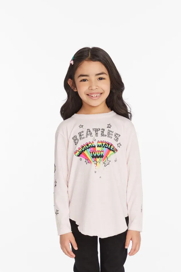 WomensKids Chaser Brand Music The Beatles Magical Mystery Tour Girls Long Sleeve