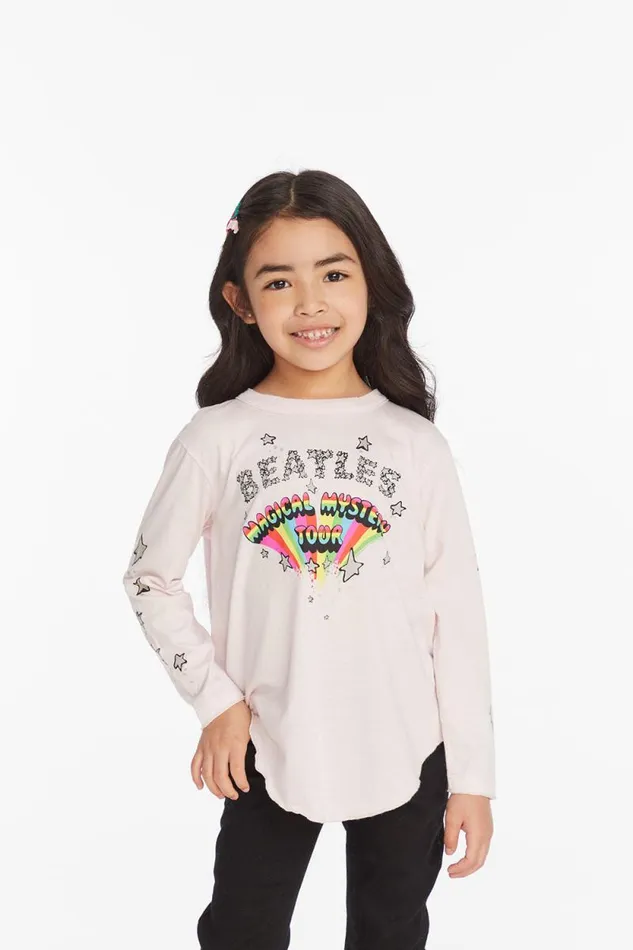 WomensKids Chaser Brand Music The Beatles Magical Mystery Tour Girls Long Sleeve