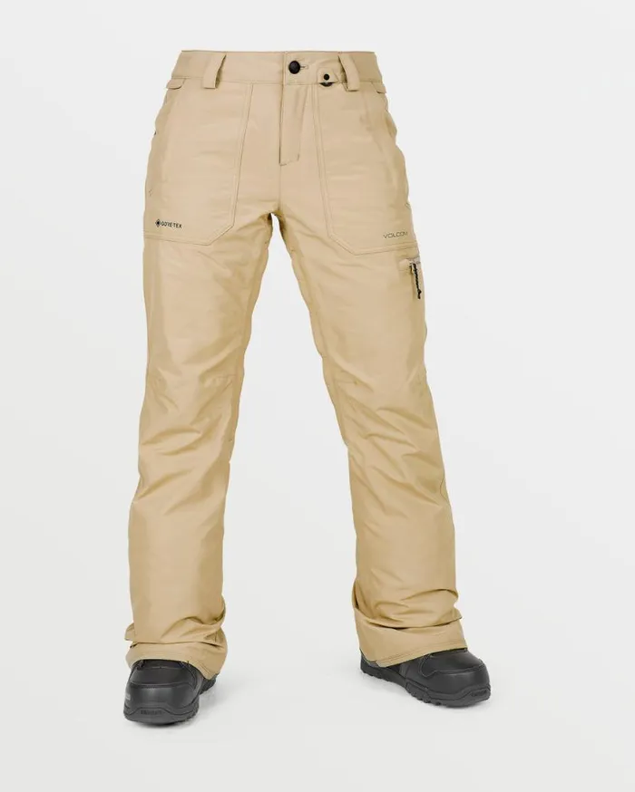 Womens Knox Insulated GoreTex Pants 8211 Sand Womens Volcom Pants