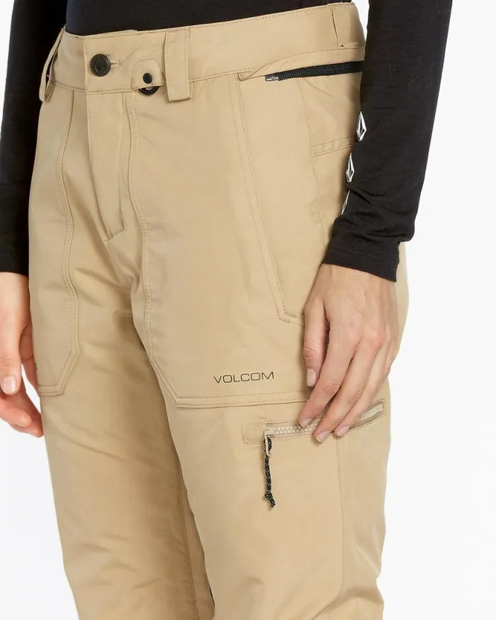 Womens Knox Insulated GoreTex Pants 8211 Sand Womens Volcom Pants