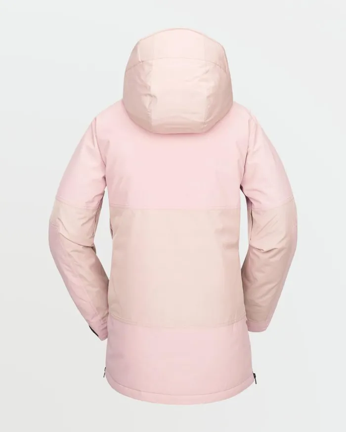 Womens Larx 2L Tds Infrared Parka 8211 Adobe Rose Womens Volcom Jackets