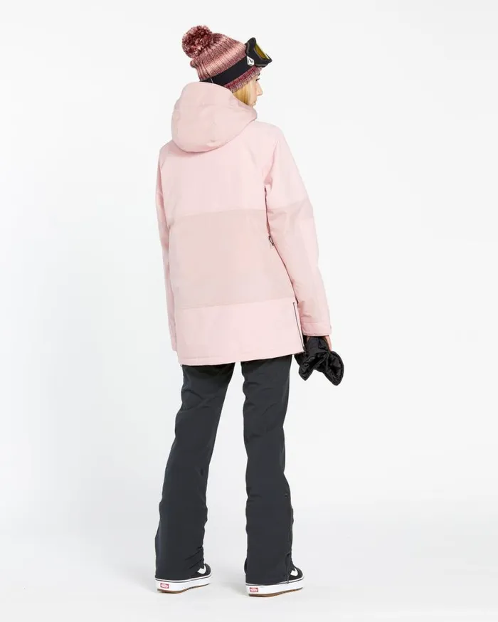 Womens Larx 2L Tds Infrared Parka 8211 Adobe Rose Womens Volcom Jackets