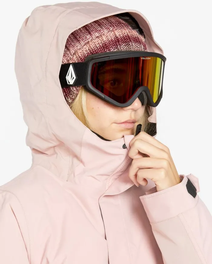 Womens Larx 2L Tds Infrared Parka 8211 Adobe Rose Womens Volcom Jackets