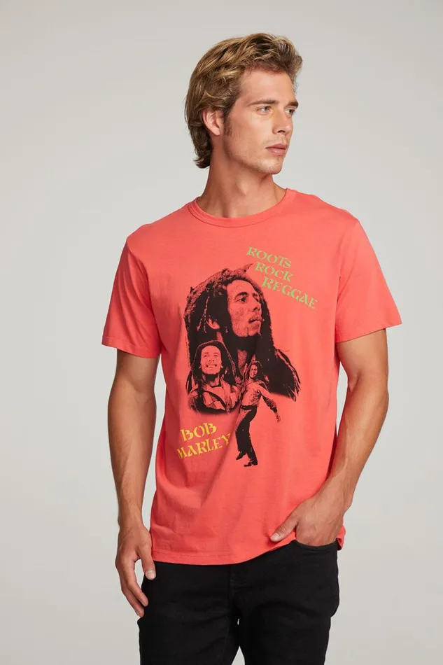 WomensMens Chaser Brand Music Bob Marley Roots Rock Reggae Mens Tee