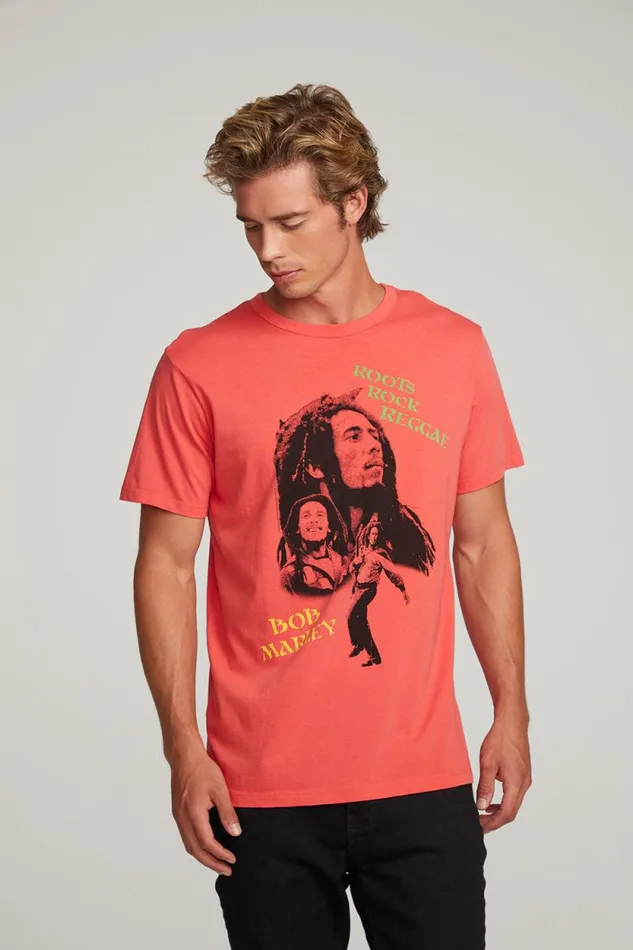 WomensMens Chaser Brand Music Bob Marley Roots Rock Reggae Mens Tee