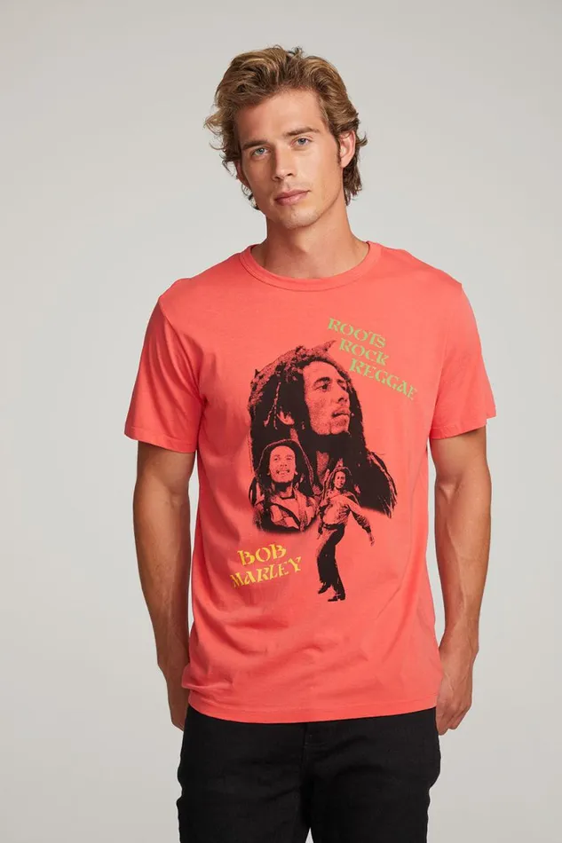 WomensMens Chaser Brand Music Bob Marley Roots Rock Reggae Mens Tee