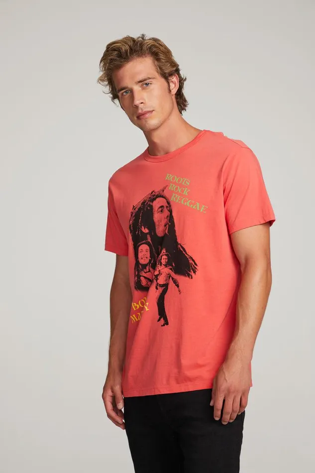 WomensMens Chaser Brand Music Bob Marley Roots Rock Reggae Mens Tee