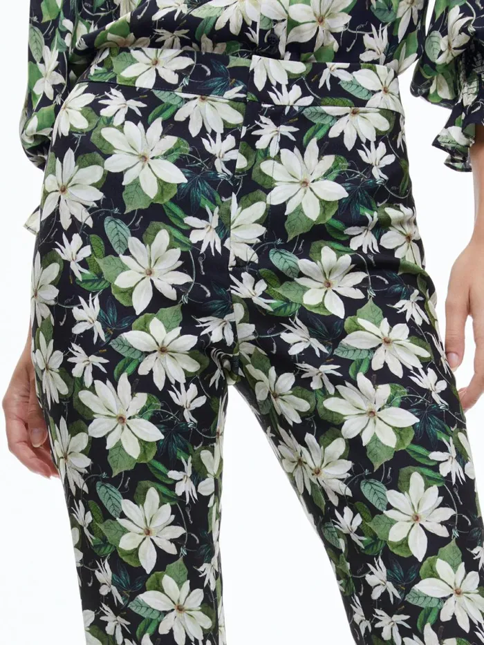 Womens Pants Alice Olivia Olivia Bootcut Pant Moonlight Floral