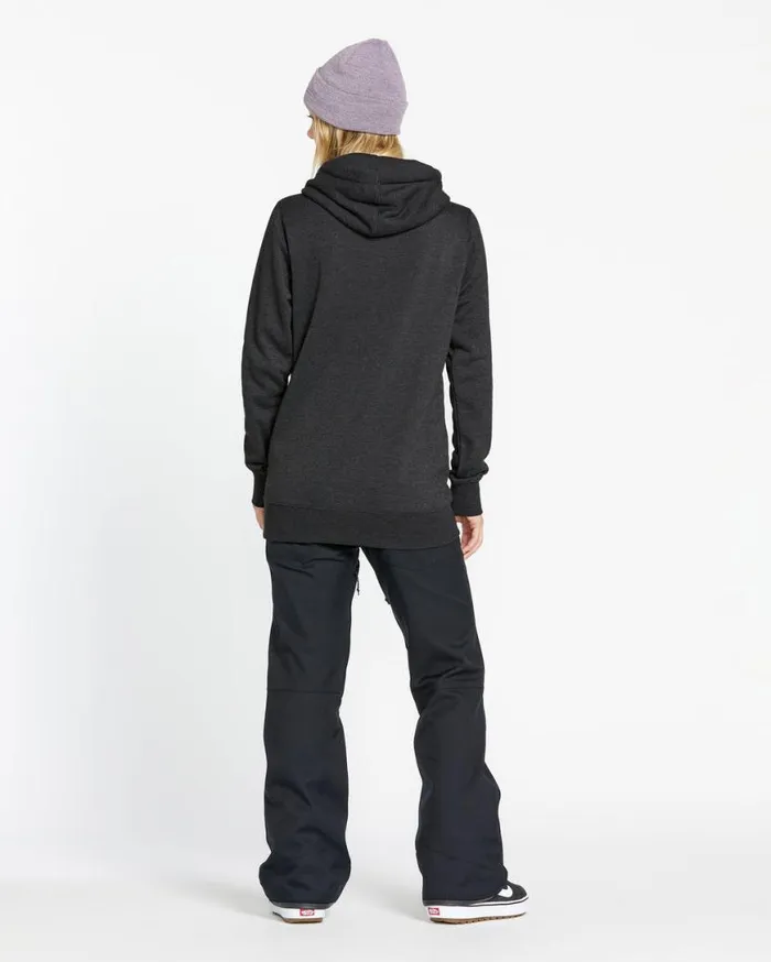 Womens Tower Pullover Fleece 8211 Black Womens Volcom Hiking