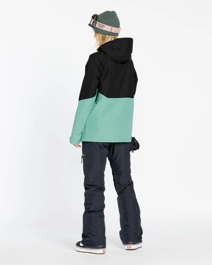 Womens VCo Aris GoreTex Jacket 8211 Wasabi Womens Volcom Jackets