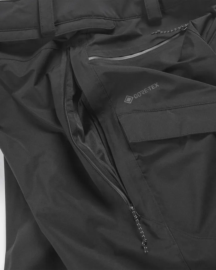 Womens VCo At Stretch GoreTex Pants 8211 Black Womens Volcom Pants