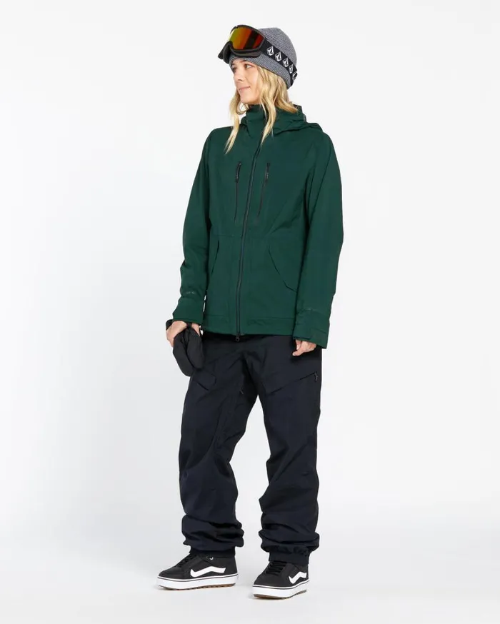 Womens VCo At Stretch GoreTex Pants 8211 Black Womens Volcom Pants