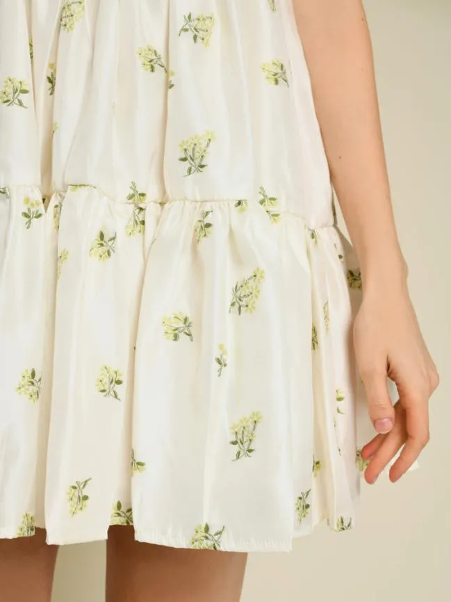 Womenswear DREAM Ditsy Pick Mini Dress Pearled Ivory Sister Jane Womenswear DREAM Ditsy Pick Mini Dress Pearled Ivory Sister Jane