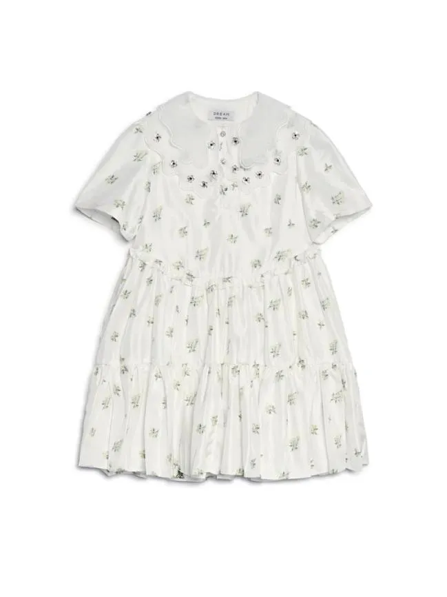 Womenswear DREAM Ditsy Pick Mini Dress Pearled Ivory Sister Jane Womenswear DREAM Ditsy Pick Mini Dress Pearled Ivory Sister Jane