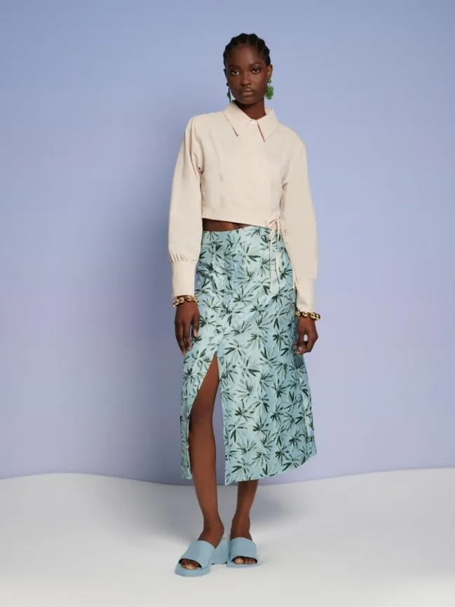 Womenswear Ghospell Hester Wrap Top Champagne Cream Sister Jane Womenswear Ghospell Hester Wrap Top Champagne Cream Sister Jane