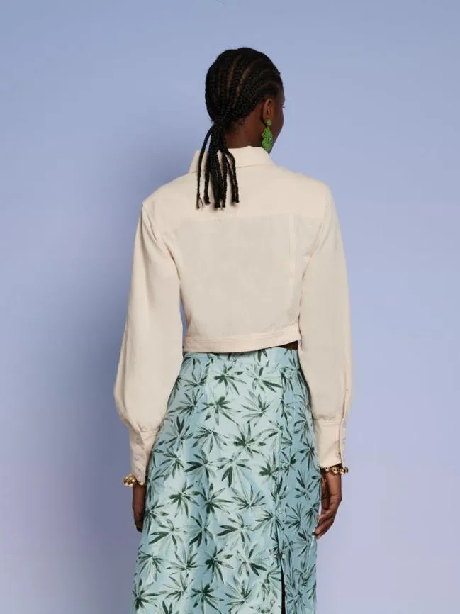 Womenswear Ghospell Hester Wrap Top Champagne Cream Sister Jane Womenswear Ghospell Hester Wrap Top Champagne Cream Sister Jane