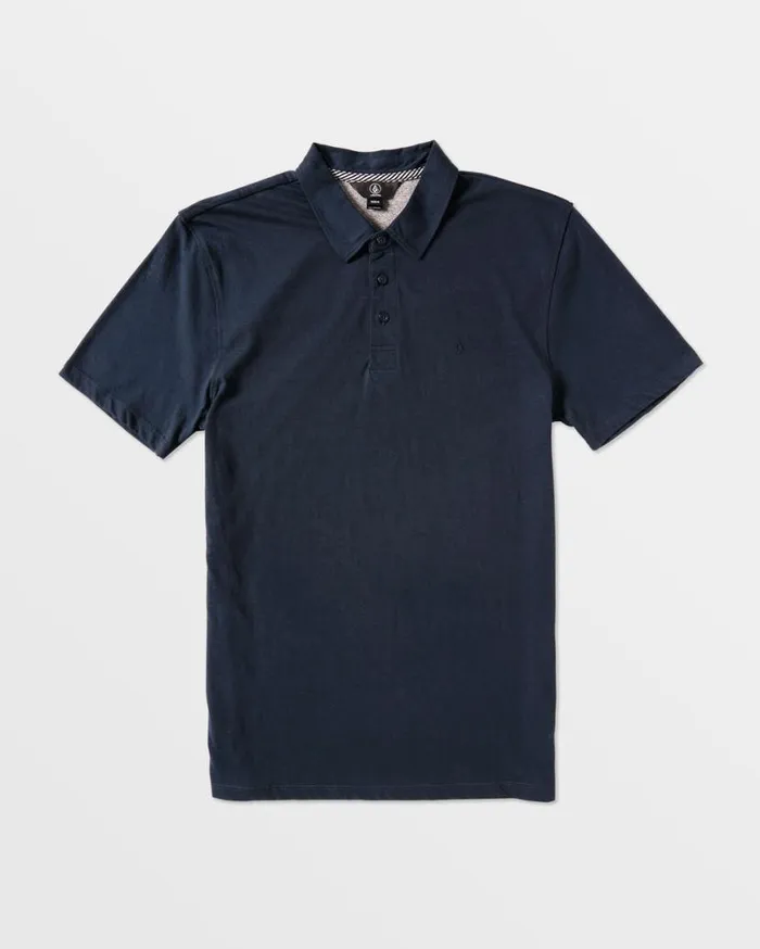 Wowzer Polo Short Sleeve Shirt 8211 Navy Mens Volcom Golf