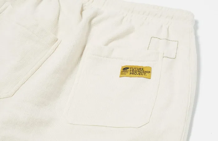 X Universal Works Track Short 8211 Ecru Men Karhu Shorts