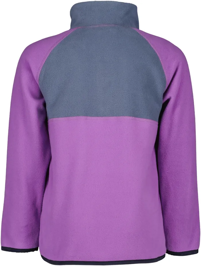 Yokto Kids039 Half Button Tulip Purple Kids Didriksons Fleece and Midlayers