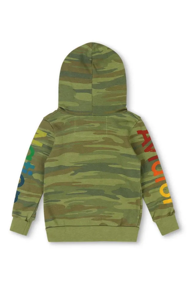 Zip Hoodie 8211 Camo Kids Aviator Nation Hoodies
