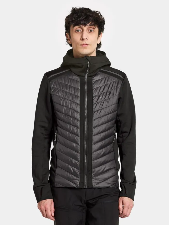Zuko FullZip Black Men Didriksons Outdoor Jackets