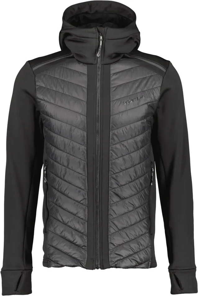 Zuko FullZip Black Men Didriksons Outdoor Jackets