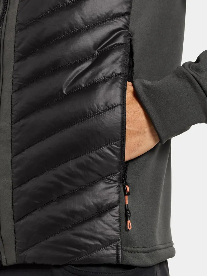 Zuko FullZip Coal Black Men Didriksons Outdoor Jackets