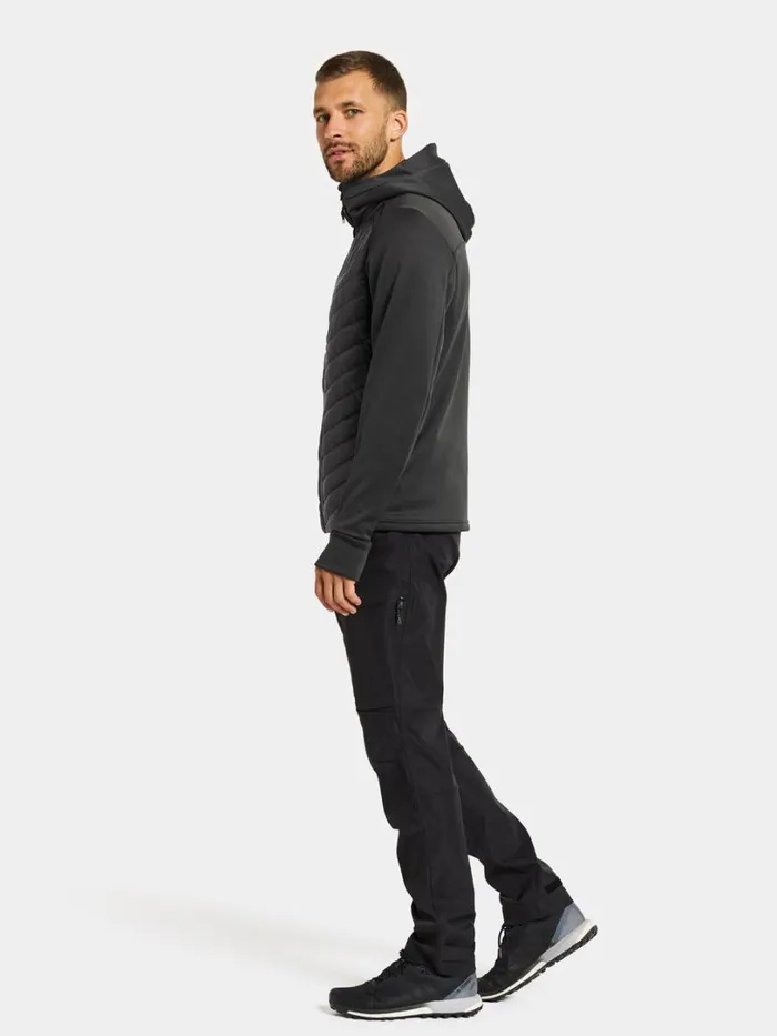 Zuko FullZip Coal Black Men Didriksons Outdoor Jackets