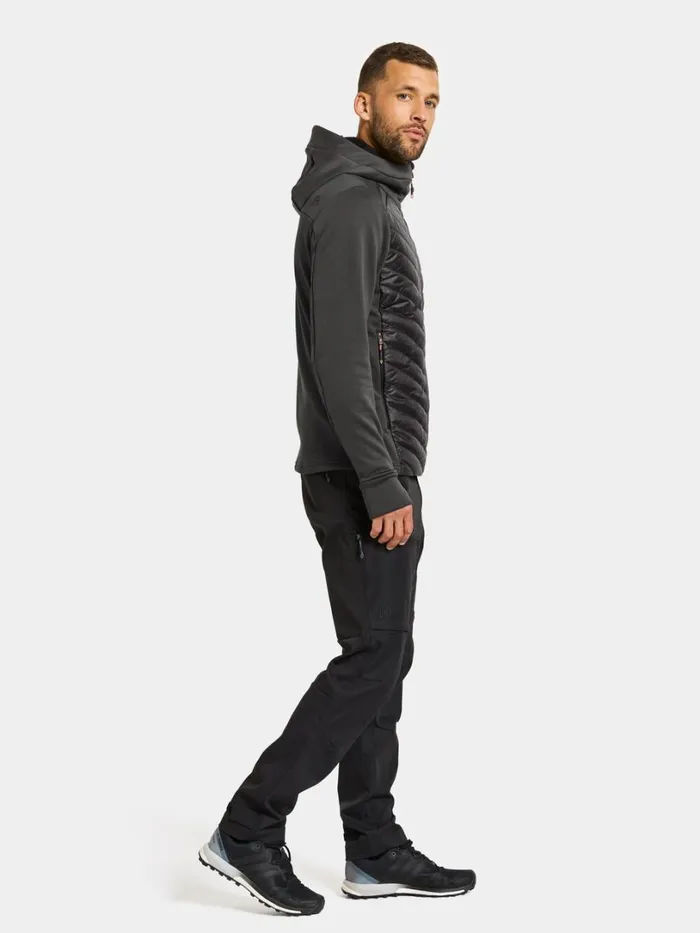 Zuko FullZip Coal Black Men Didriksons Outdoor Jackets