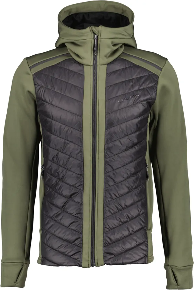 Zuko FullZip Deep Green Men Didriksons Outdoor Jackets