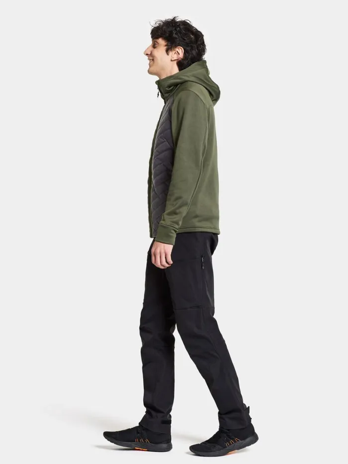 Zuko FullZip Deep Green Men Didriksons Outdoor Jackets