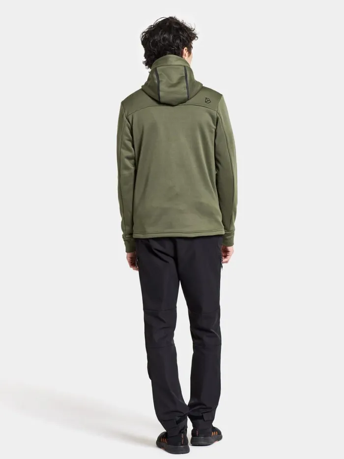 Zuko FullZip Deep Green Men Didriksons Outdoor Jackets