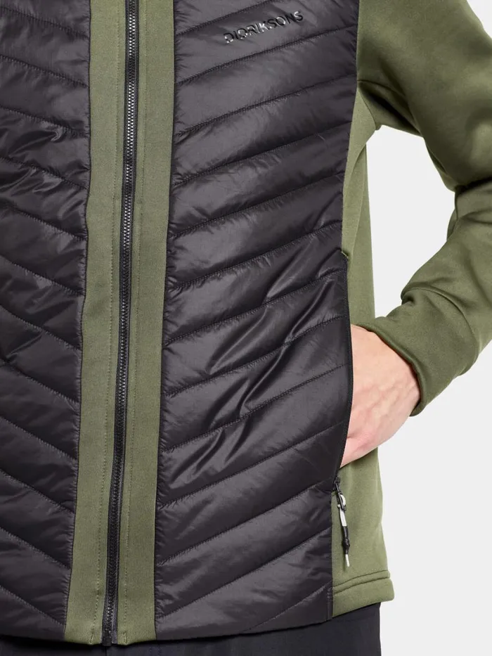 Zuko FullZip Deep Green Men Didriksons Outdoor Jackets