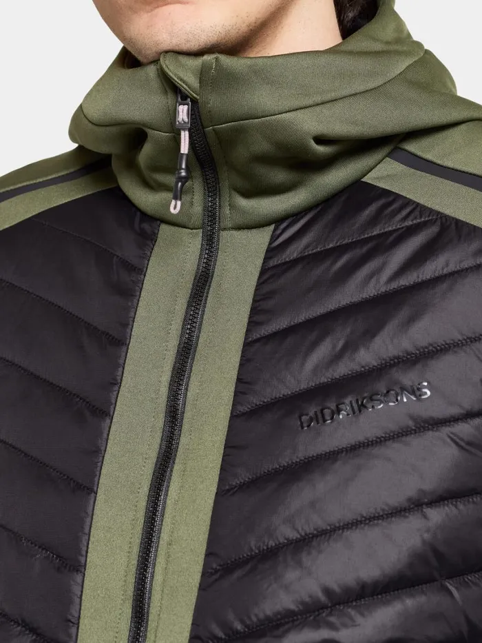 Zuko FullZip Deep Green Men Didriksons Outdoor Jackets