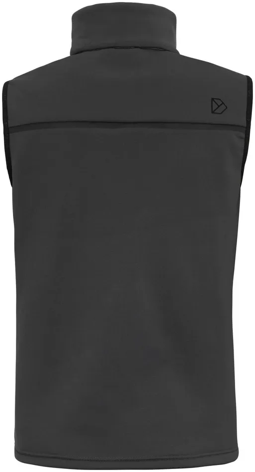 Zuko Vest Coal Black Men Didriksons Vests